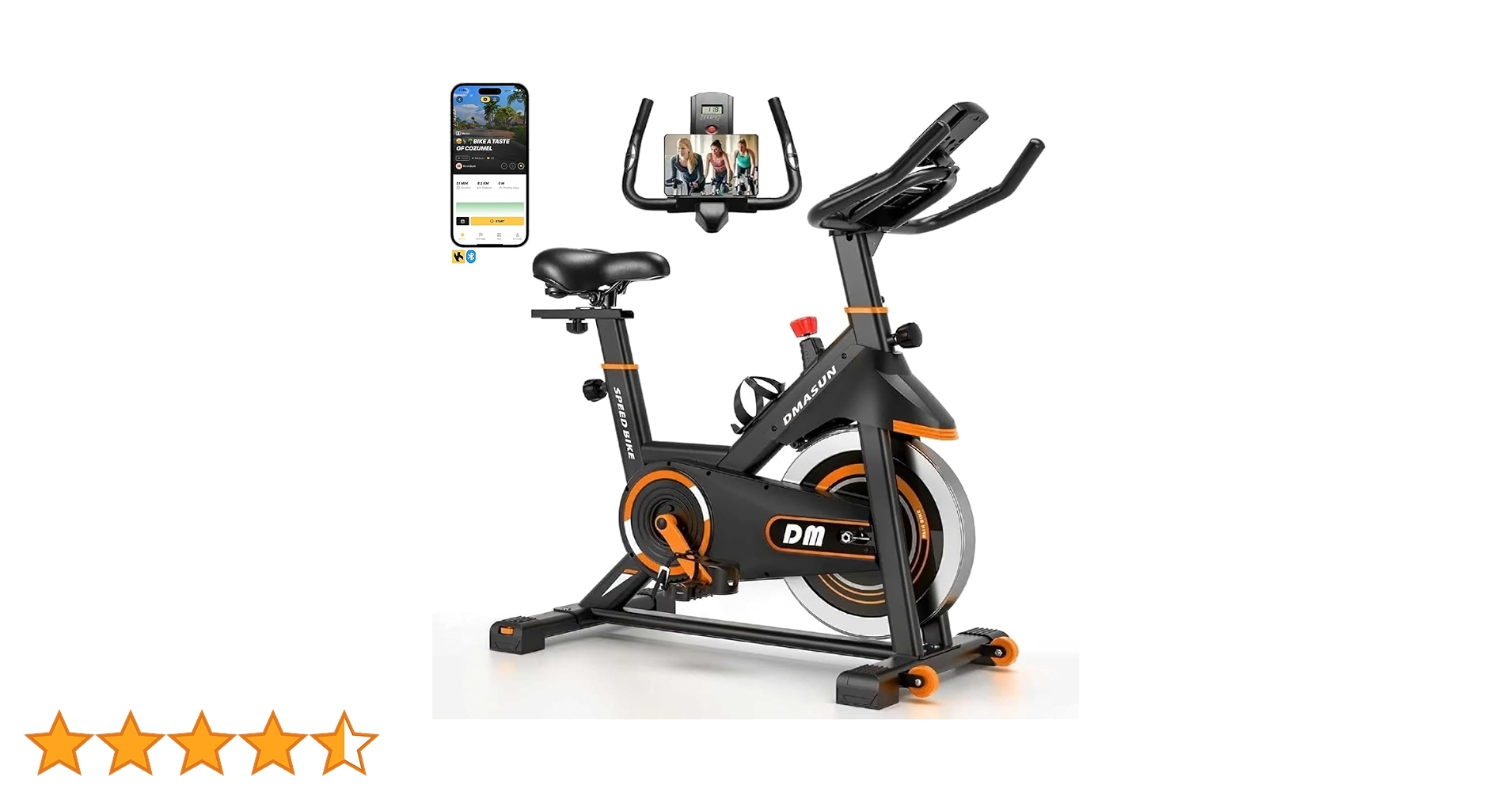 DMASUN エアロバイク Amazon.co.jp: DMASUN スピンバイク フィットネスバイク 16KG